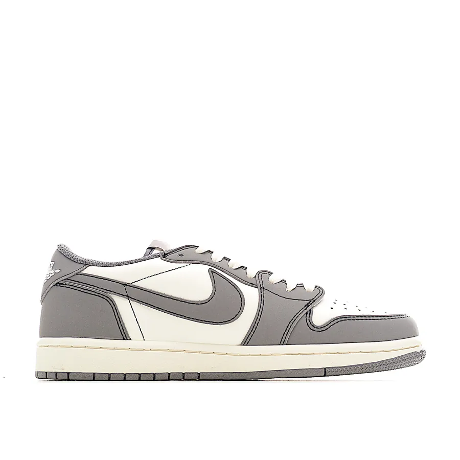 HIPANDA x Travis Scott Air Jordan 1 Low Vintage Style