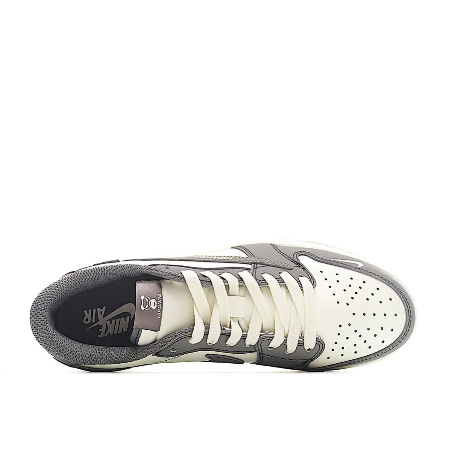 HIPANDA x Travis Scott Air Jordan 1 Low Vintage Style