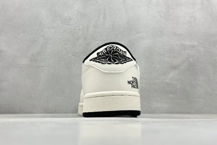 Travis Scott x Air 1 Low x The North Face x G Reverse Black and White Swoosh Low Top Sneaker