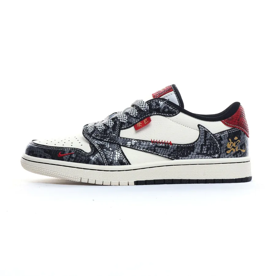 Travis Scott x Fragment Design x Jordan 1 Low OG SP Snake Year Limited Edition