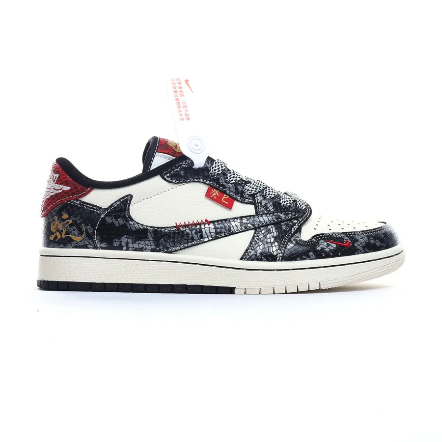 Travis Scott x Fragment Design x Jordan 1 Low OG SP Snake Year Limited Edition