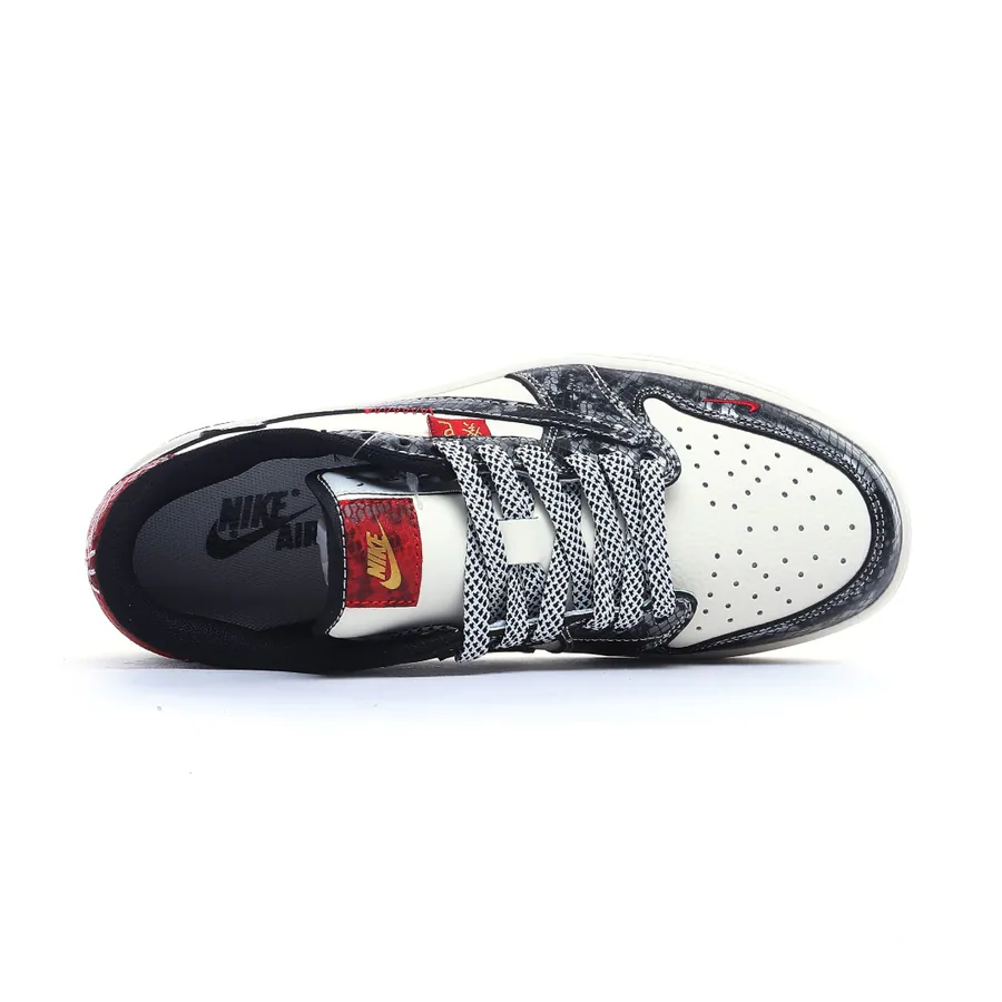Travis Scott x Fragment Design x Jordan 1 Low OG SP Snake Year Limited Edition