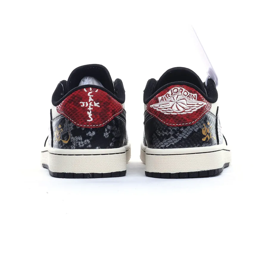 Travis Scott x Fragment Design x Jordan 1 Low OG SP Snake Year Limited Edition