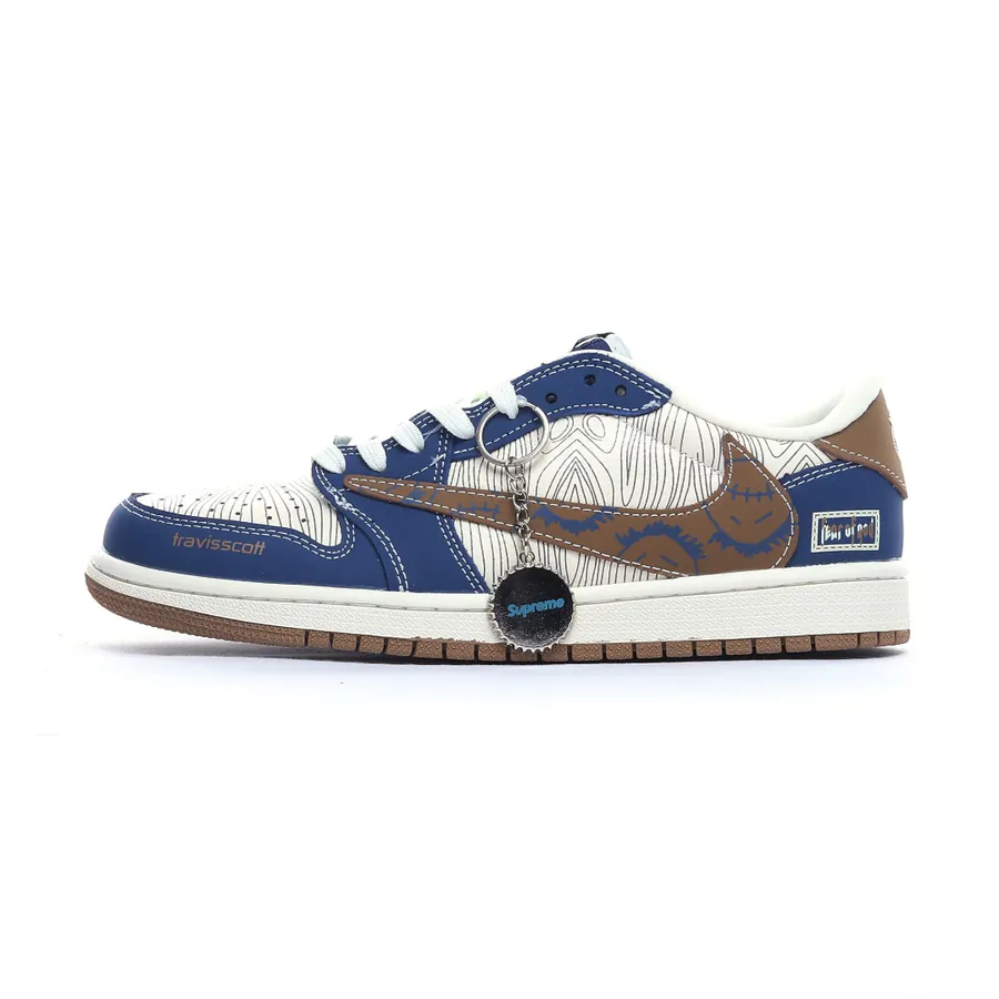 Travis Scott x Fraent Design x Air 1 Low OG SP 'Collaboration Ripple Face'