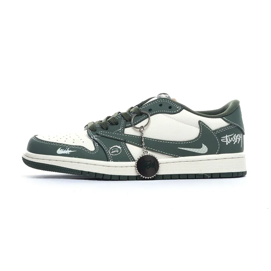 Travis Scott x Fraent Design x Air 1 Low OG SP Collaboration 'Oil Green Ghost Face'