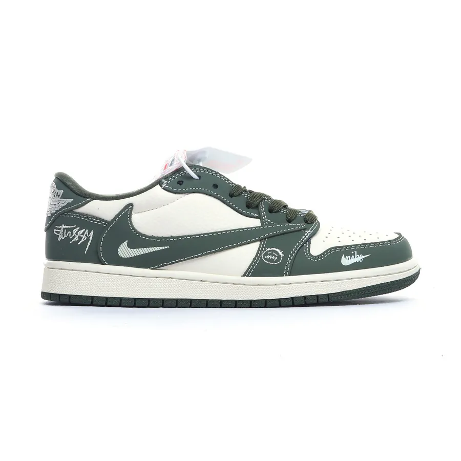 Travis Scott x Fraent Design x Air 1 Low OG SP Collaboration 'Oil Green Ghost Face'
