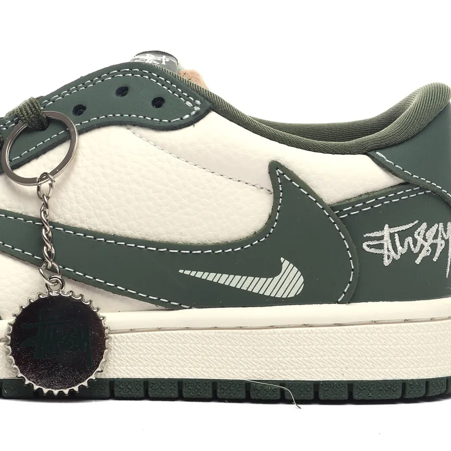 Travis Scott x Fraent Design x Air 1 Low OG SP Collaboration 'Oil Green Ghost Face'