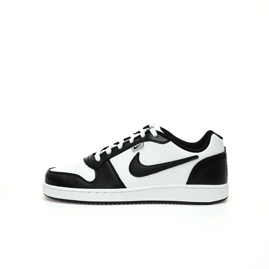 Ebernon Low Premium Basketball Sneaker White, Black, Wolf Grey