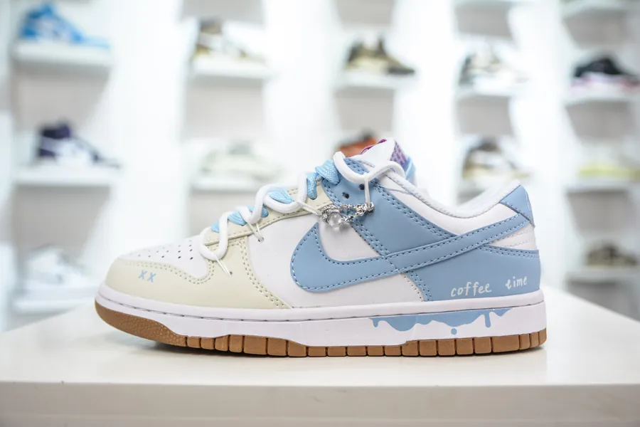 Nike Dunk Low in Coconut Latte Nubuck