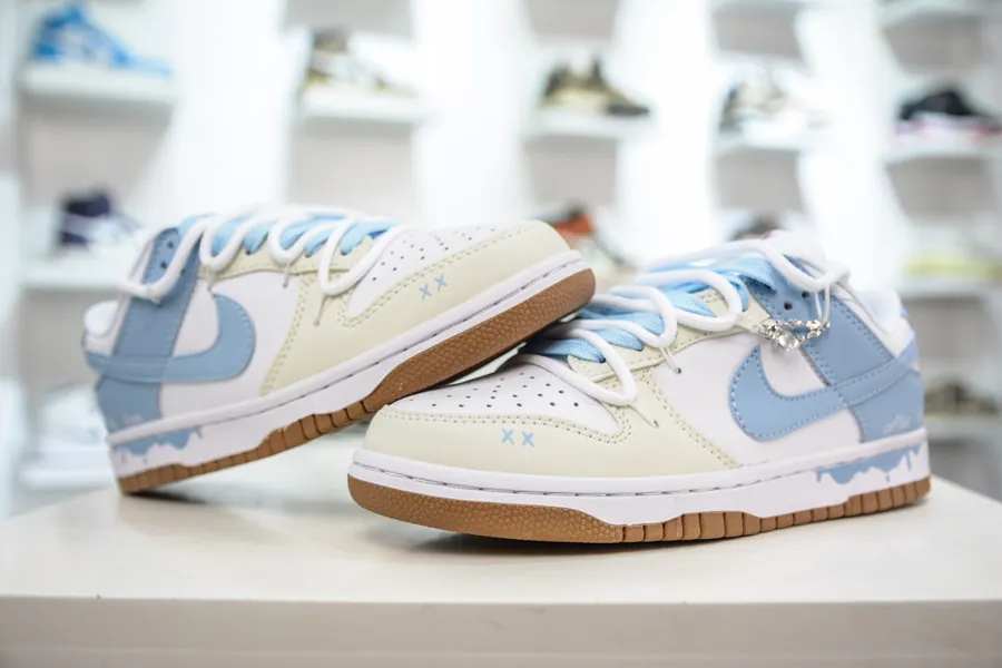 Nike Dunk Low in Coconut Latte Nubuck