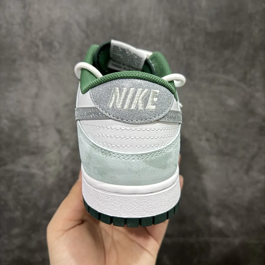 NK Dunk Low OG Version Cerulean Grained Calfskin