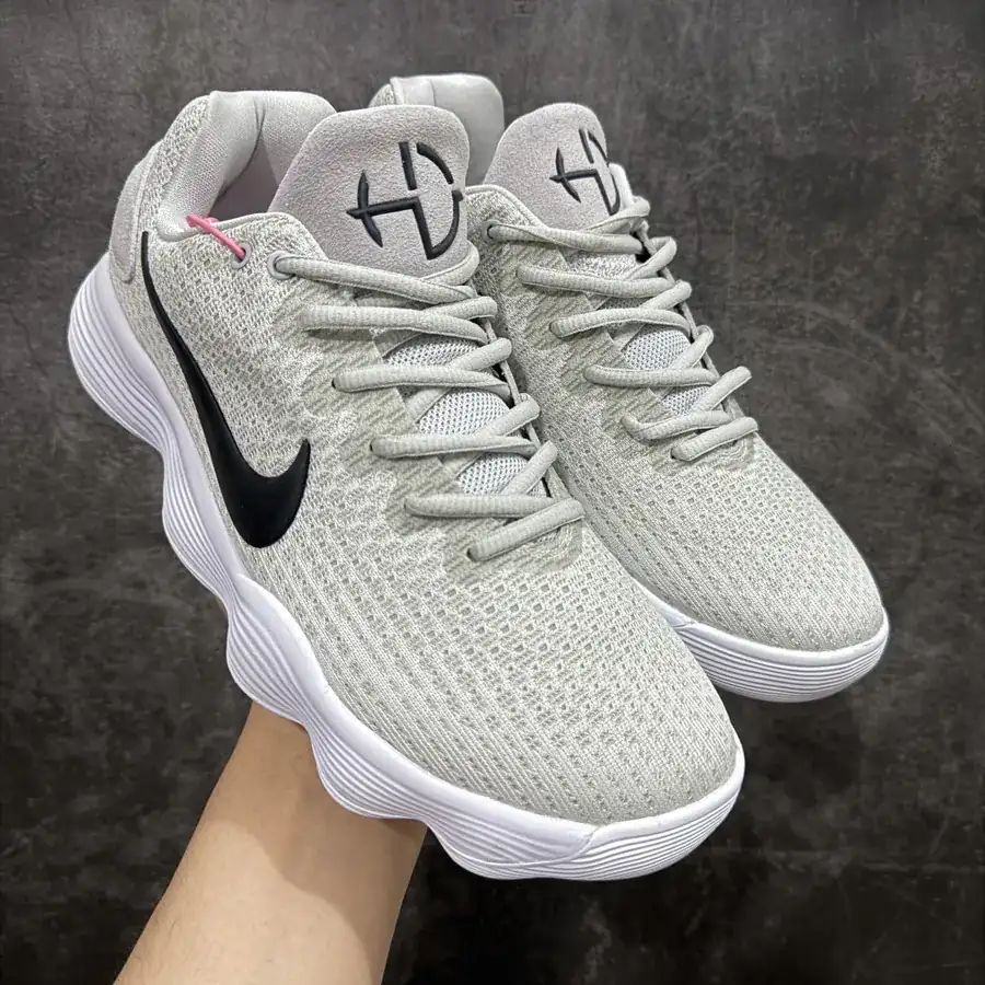 NK Hyperdunk HD2017 Low EP Basketball Shoes White and Gray