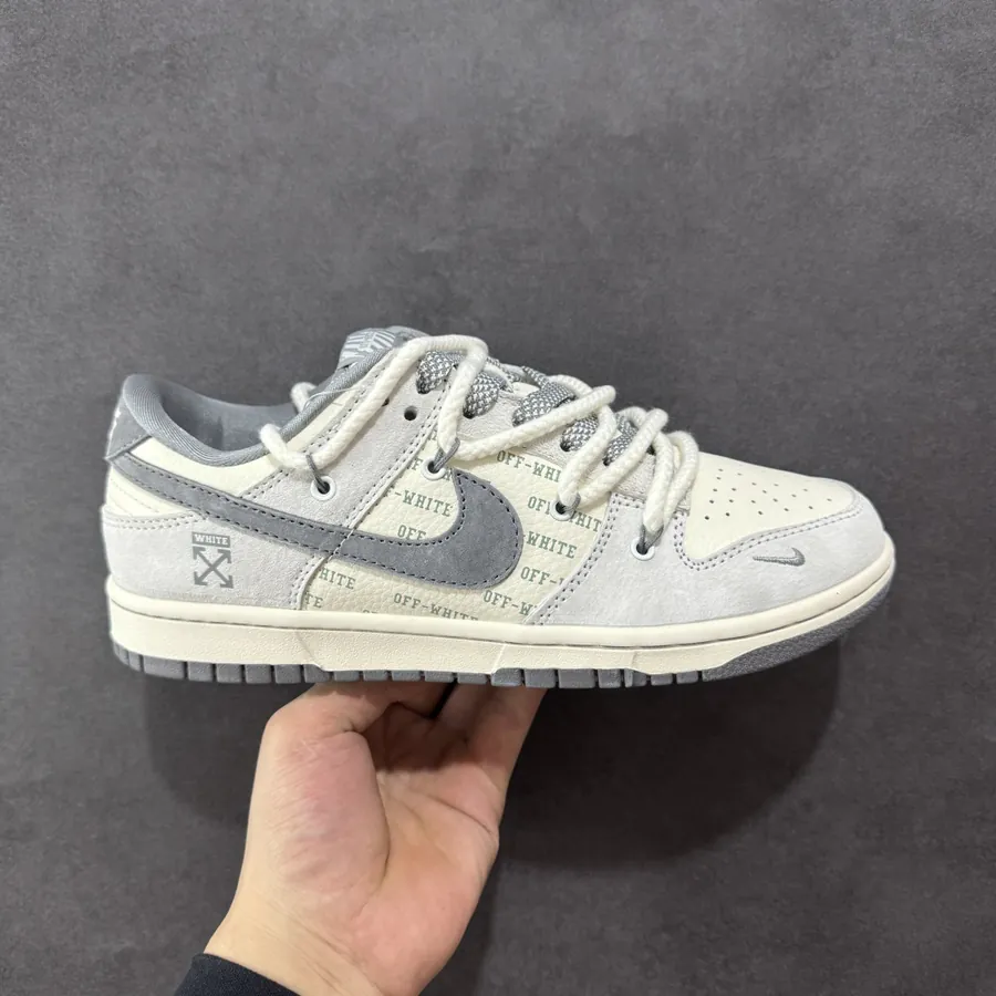 Nike SB Dunk Low OFF WHITE Custom Edition Sneaker