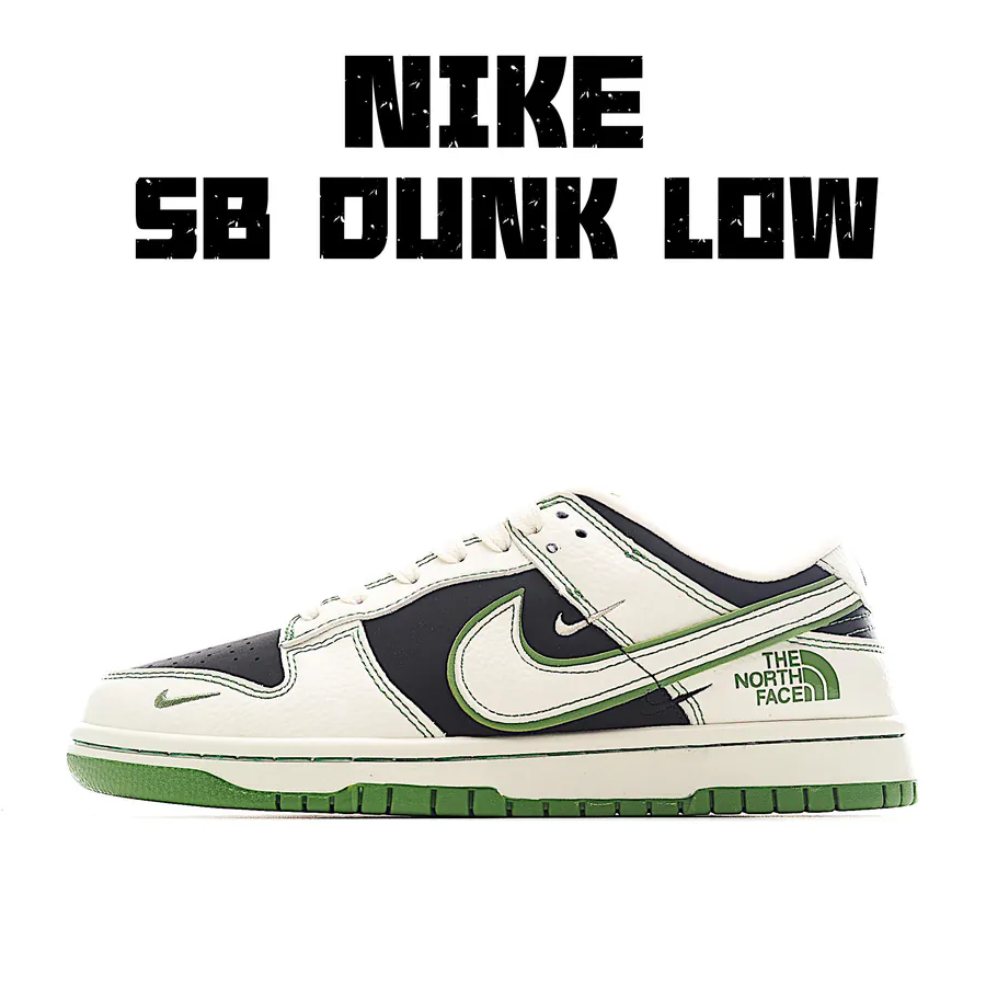 Nike SB Dunk Low x North Face Premium Customized Low Top Sneaker