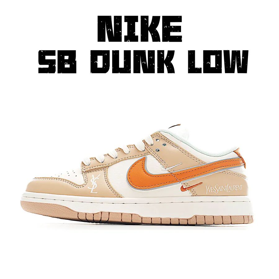NIKE SB Dunk Low x Saint Laurent Triple Strap Collaboration