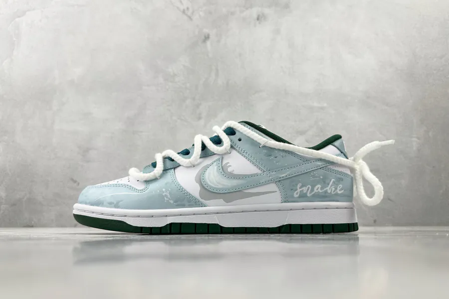 Nike Dunk OG Custom Edition White and Gray