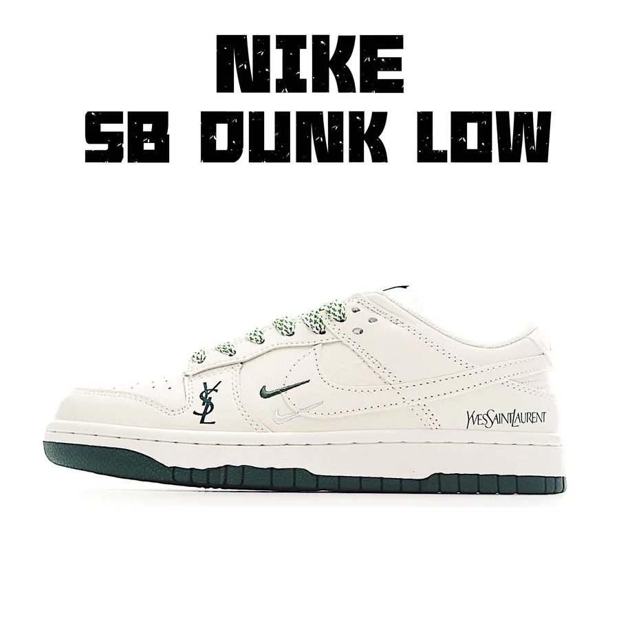 Nike SB Dunk Low x Saint Laurent Triple Strap Collaboration