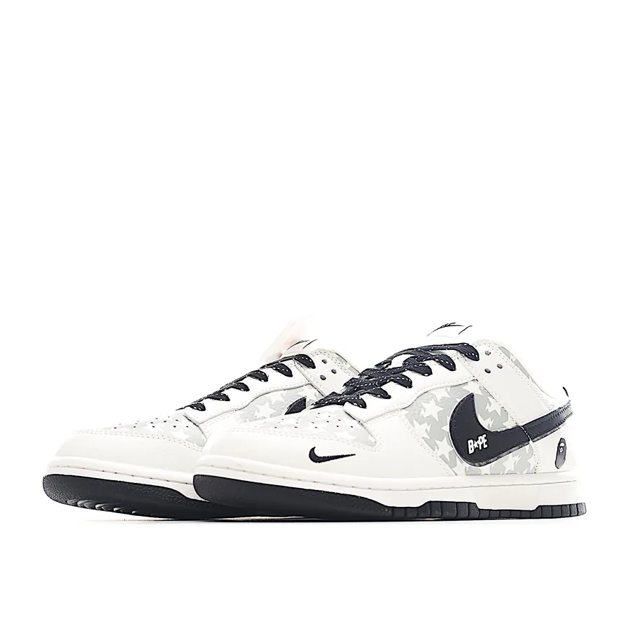 Nike SB Dunk Low BAPE Series Star Black Hook