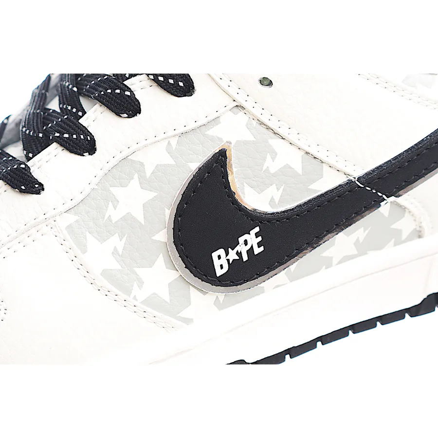 Nike SB Dunk Low BAPE Series Star Black Hook
