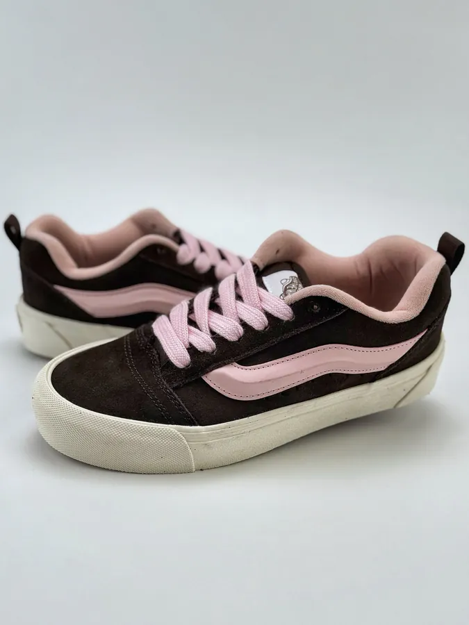 Vans Knu Skool Brown Pink Sneaker