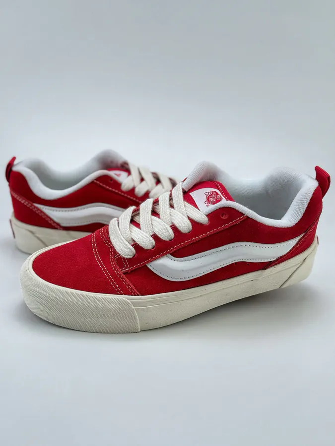 Vans Knu Skool Red White Sneaker