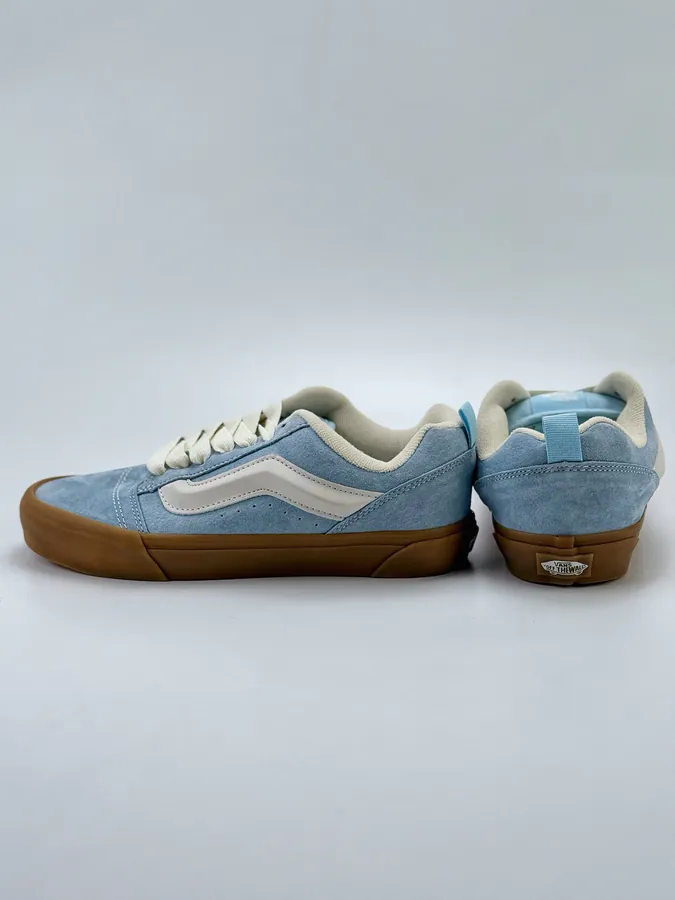Vans Knu Skool Blue White Canvas Sneaker