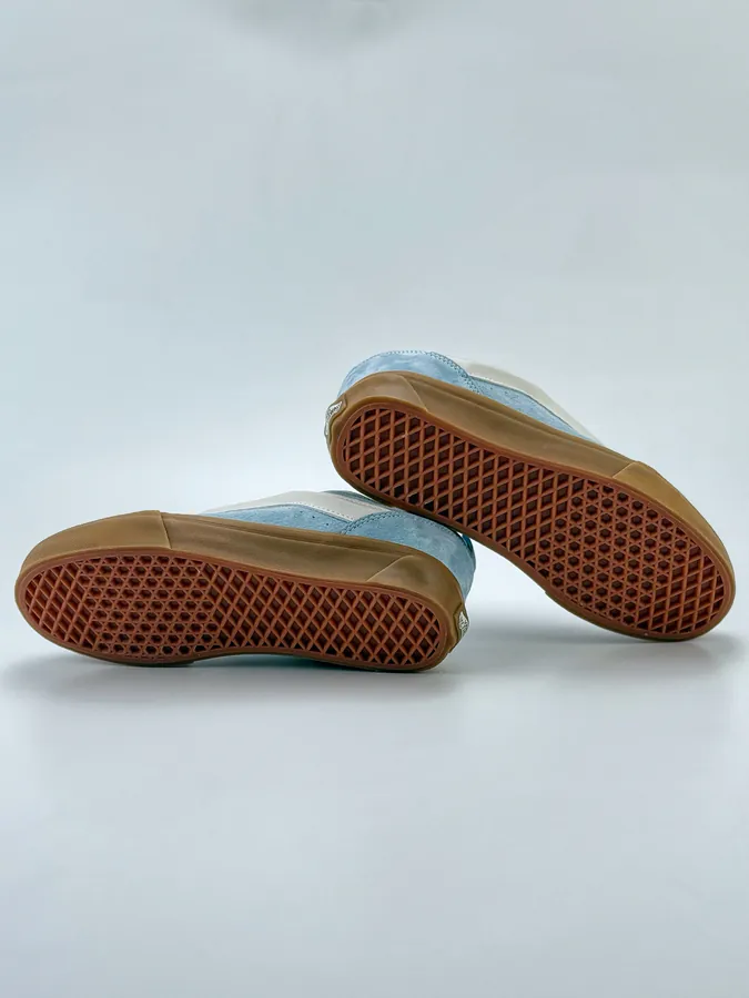 Vans Knu Skool Blue White Canvas Sneaker