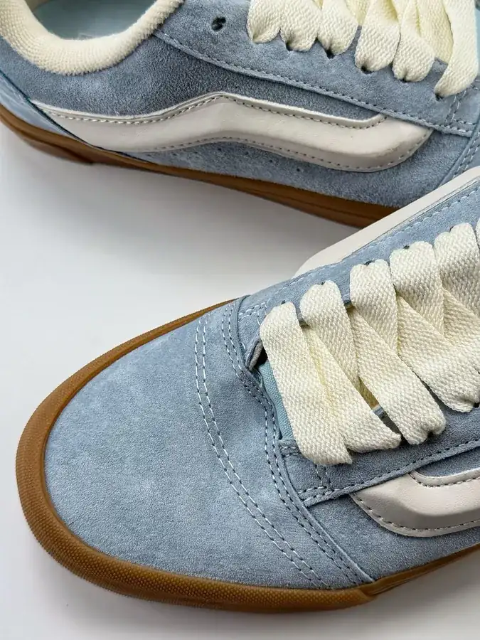 Vans Knu Skool Blue White Canvas Sneaker