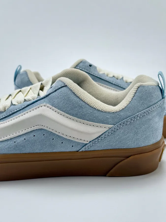 Vans Knu Skool Blue White Canvas Sneaker