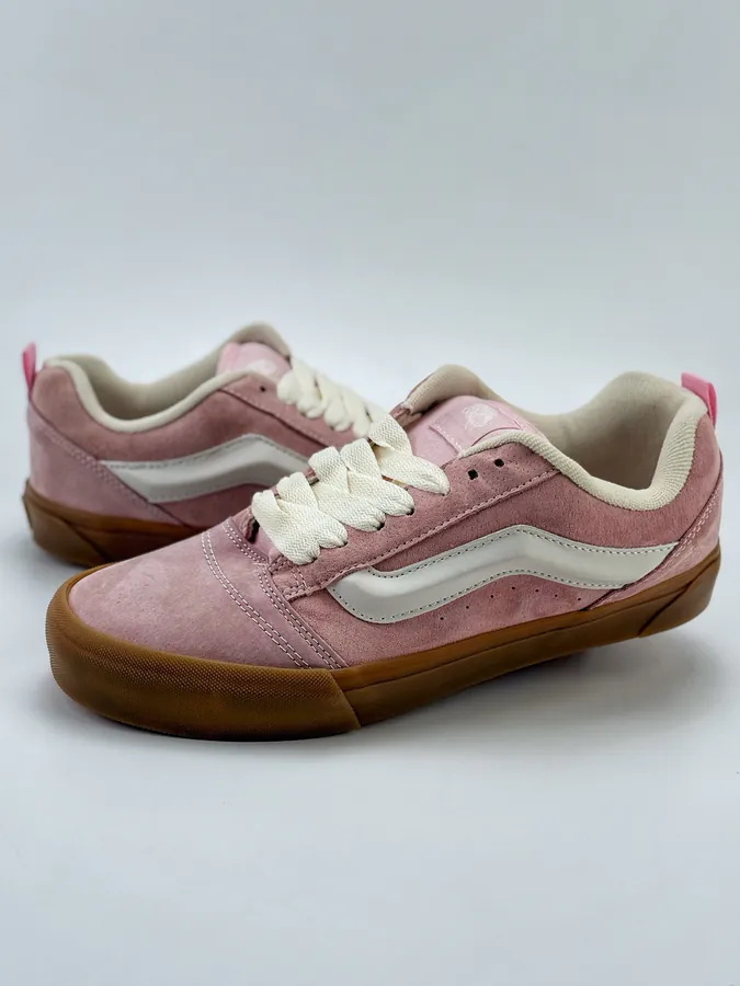 Vans Knu Skool Powder White Canvas Sneaker