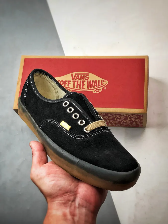Vans Premium Authentic Black and Gray