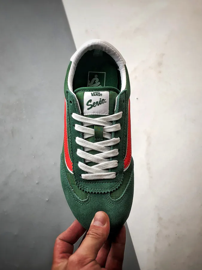 Vans Super LowPro Green Vintage Style Sneaker