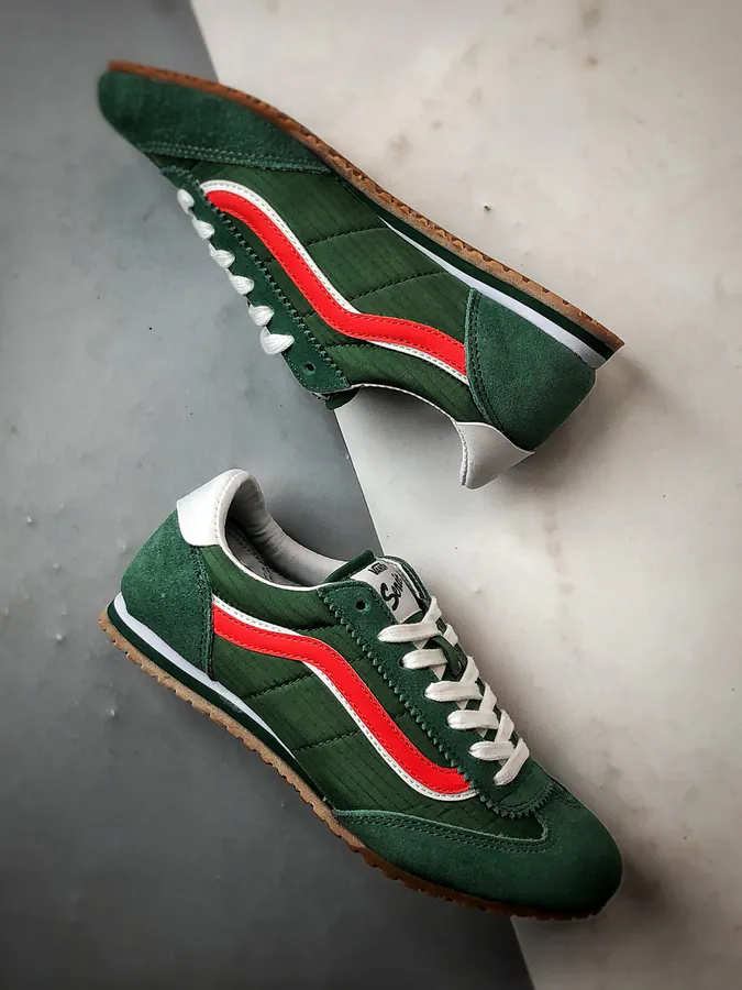 Vans Super LowPro Green Vintage Style Sneaker