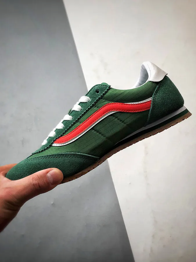 Vans Super LowPro Green Vintage Style Sneaker