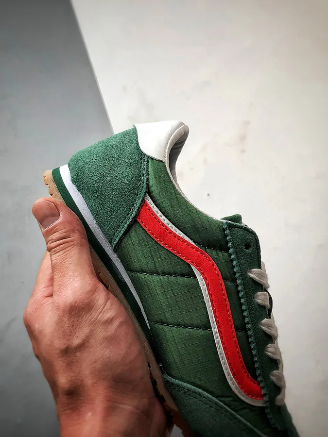 Vans Super LowPro Green Vintage Style Sneaker