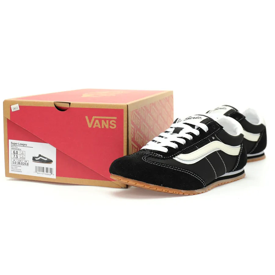 Super Lowpro Vintage Style 84 Derivative, Thin Sole Retro Sneaker