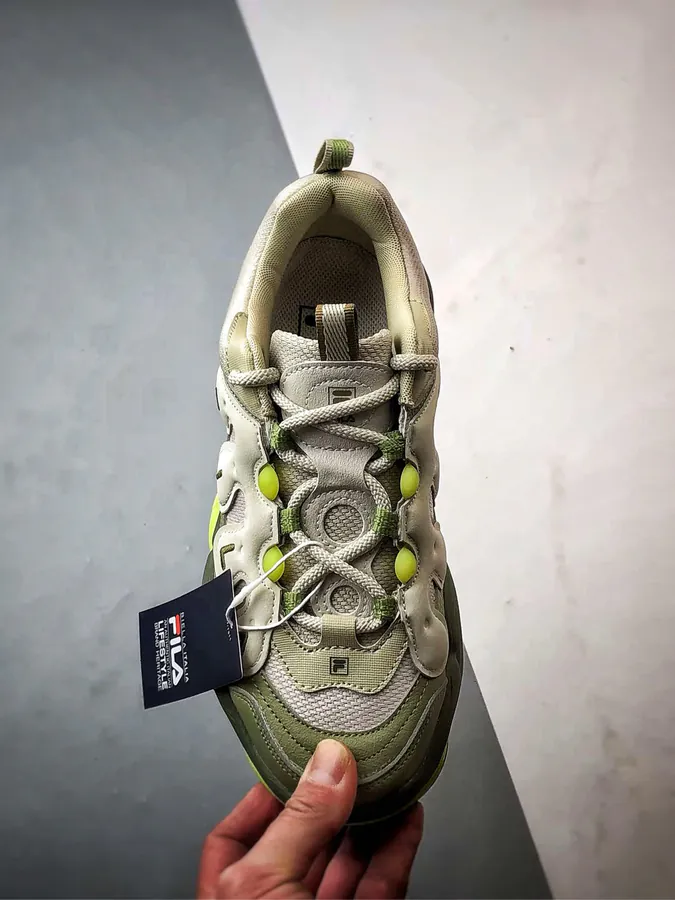 Fila Pease Bean Shoe Gray Green