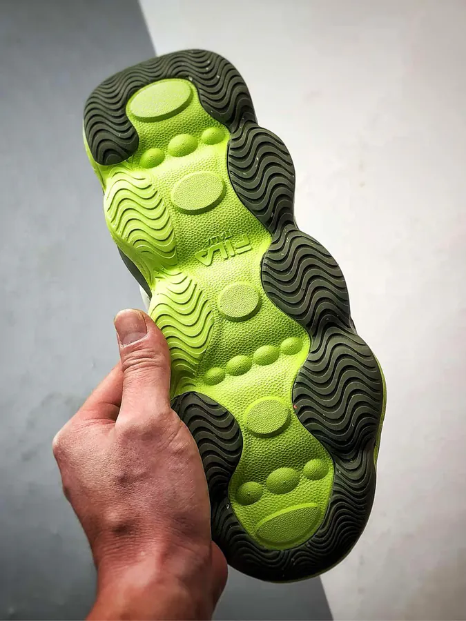 Fila Pease Bean Shoe Gray Green