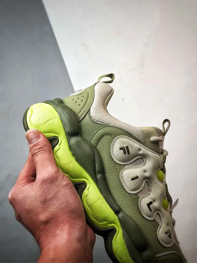 Fila Pease Bean Shoe Gray Green