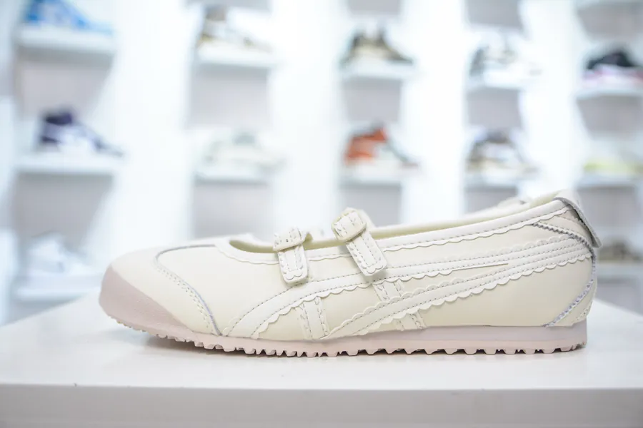 Onitsuka Tiger Mexico 66 TGRS Classic Mary Jane Ballet Flats