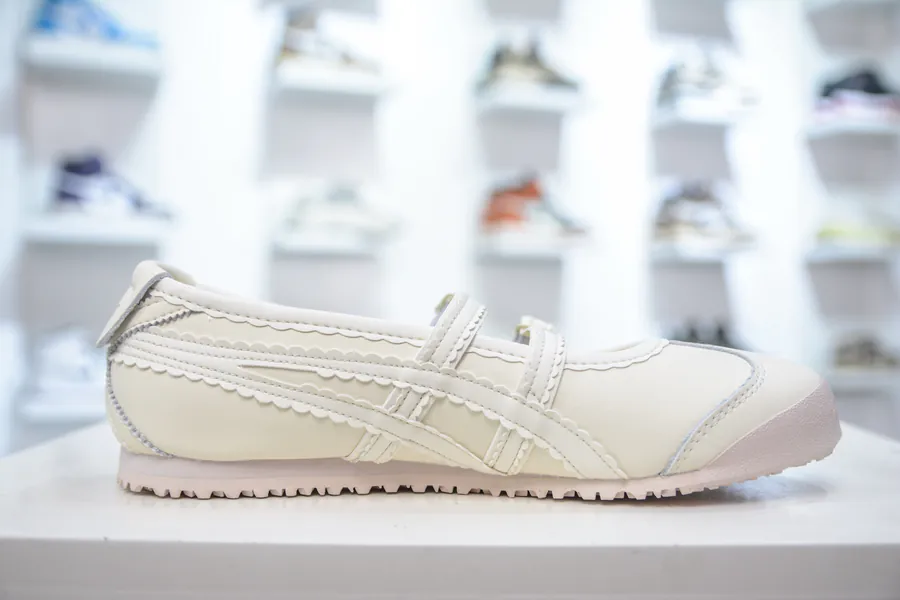 Onitsuka Tiger Mexico 66 TGRS Classic Mary Jane Ballet Flats