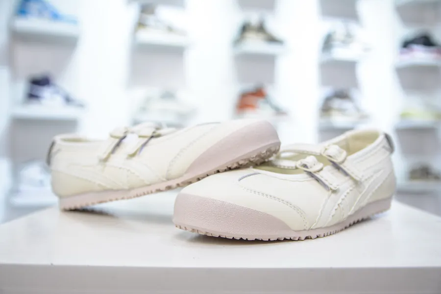 Onitsuka Tiger Mexico 66 TGRS Classic Mary Jane Ballet Flats