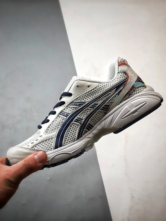 Asics Gel Kayano 14 Grey Blue Running Shoes
