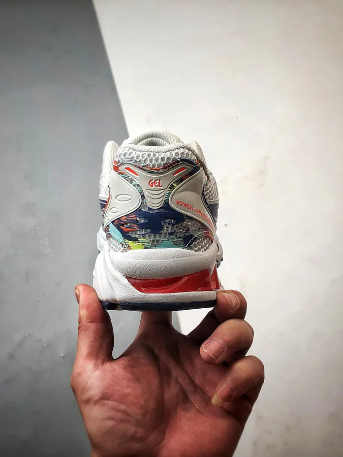 Asics Gel Kayano 14 Grey Blue Running Shoes