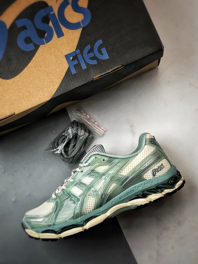 Kith x Asics Gel Kayano 12.1 White Green