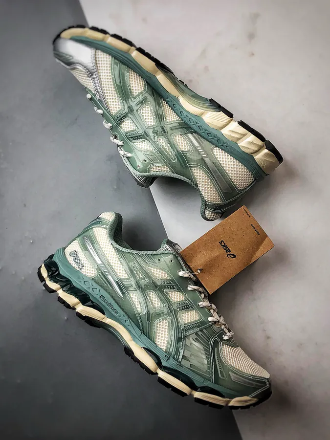Kith x Asics Gel Kayano 12.1 White Green