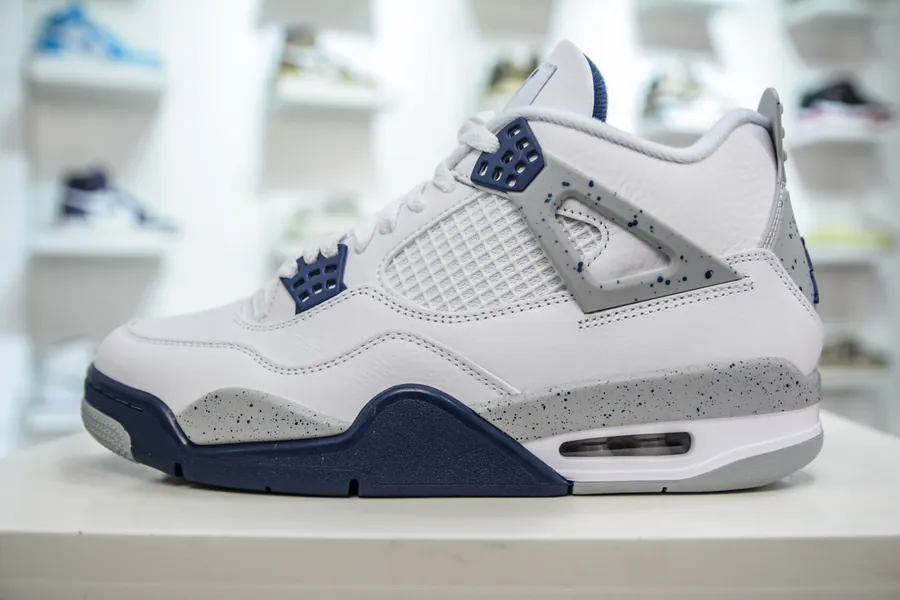 Air Jordan 4 Retro Midnight Navy Exclusive Foreign Trade Supply