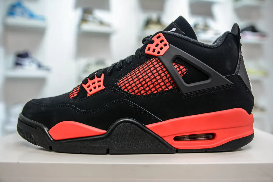 Air 4 Retro Red Th Exclusive Foreign Trade Supply
