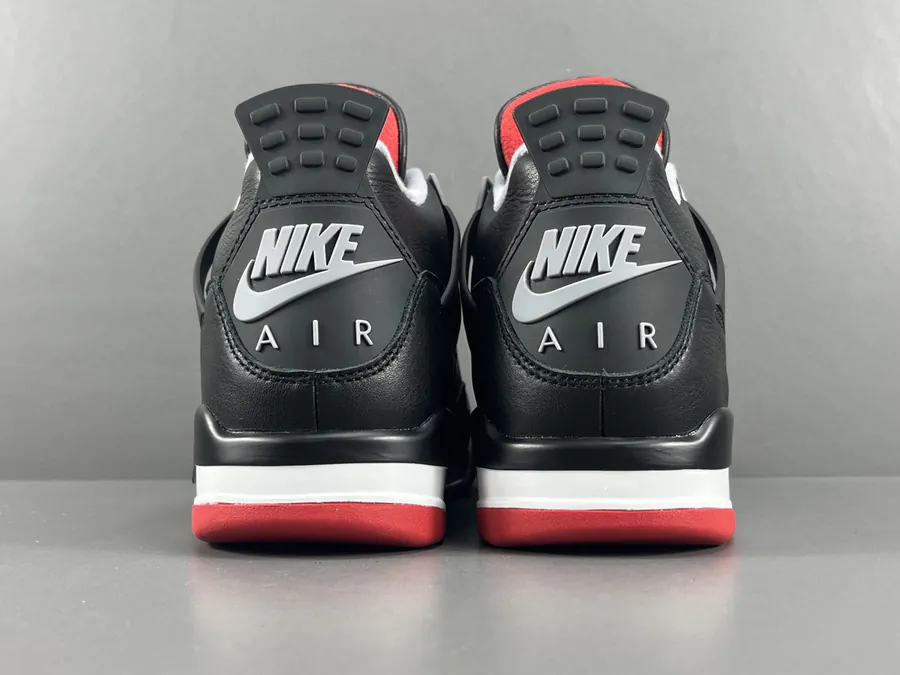 Air Jordan 4 Bred Reimagined Retro Basketball Shoes