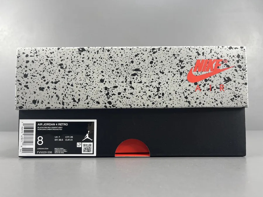 Air Jordan 4 Bred Reimagined Retro Basketball Shoes